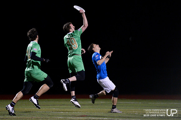 MLU Spinners vs. Rumble