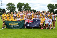 USA U20 Women and Australia U20 Women's Team Photo - WJUC Sunday