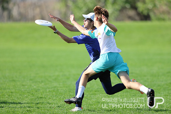Saturday action at the USA Ultimate Youth Club Championships in