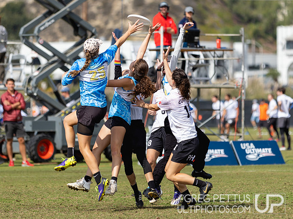 USA Ultimate Club Champs 2021 Bracket Play Action