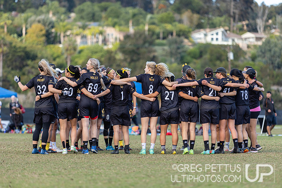 USA Ultimate Club Champs 2021 Bracket Play Action
