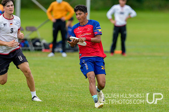 Colombia U20 Open v Germany U20 Open WJUC Thursday Round 2