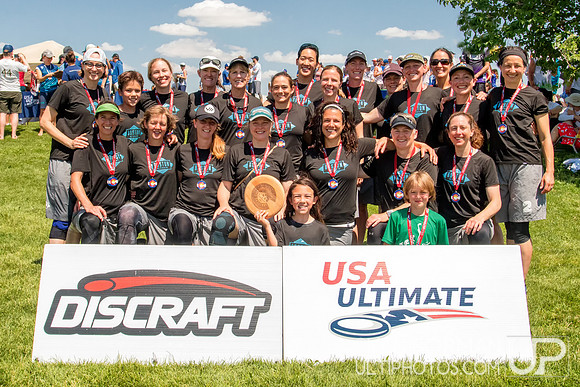 Women's Grand Masters 2nd Place - Boston