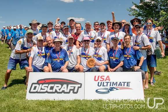 Men's Great Grand Masters 2nd Place - Chronic