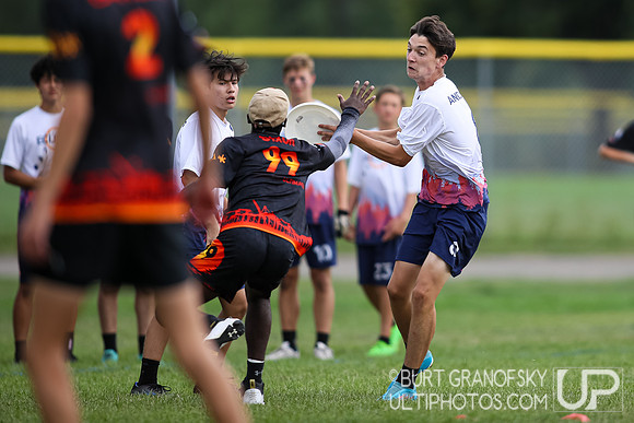 USA Ultimate YCC 2022 -- U17 Boys Sun Action