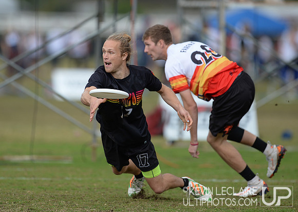 Ring of Fire vs Rhino Slam! - Men's Semi - USA Ultimate Club Cha