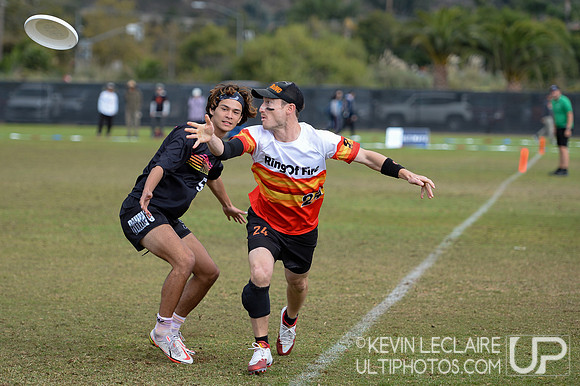 Ring of Fire vs Rhino Slam! - Men's Semi - USA Ultimate Club Cha