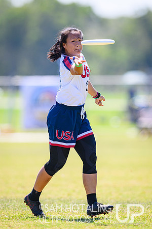 Women’s pool play during World Ultimate Championships at Runaway Bay Sports Precinct