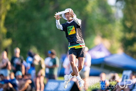 Color of Ultimate pickup showcase game at International Club Championships at Aurora Sports Park