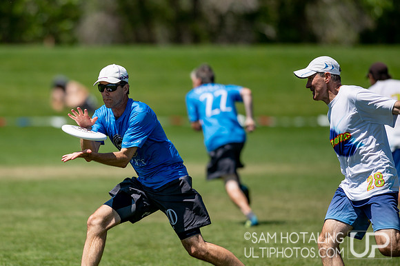 Highlights from Finals Play - USAU Masters National Championships 2019
