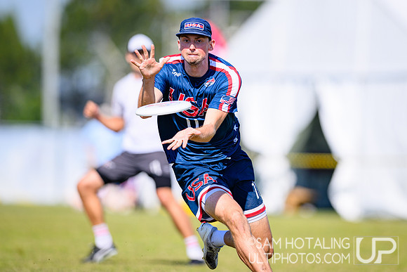 Men’s pool play during World Ultimate Championships at Runaway Bay Sports Precinct