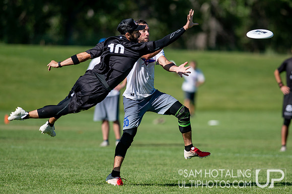 Boneyard vs. Johnny Encore, Semifinals at USA Ultimate Masters Championships 2019