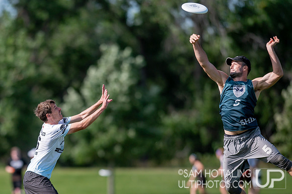 Shipwreck vs SF Bridge Club, Prequarters at USA Ultimate Masters Championships 2019