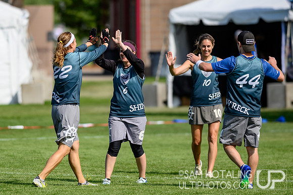 Shipwreck vs SF Bridge Club, Prequarters at USA Ultimate Masters Championships 2019