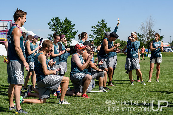 Shipwreck vs SF Bridge Club, Prequarters at USA Ultimate Masters Championships 2019