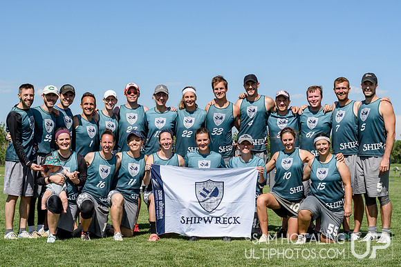 Shipwreck vs SF Bridge Club, Prequarters at USA Ultimate Masters Championships 2019