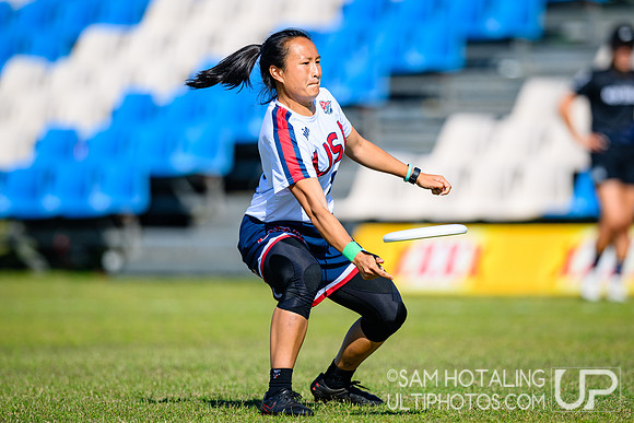 Women’s pool play during World Ultimate Championships at Runaway Bay Sports Precinct