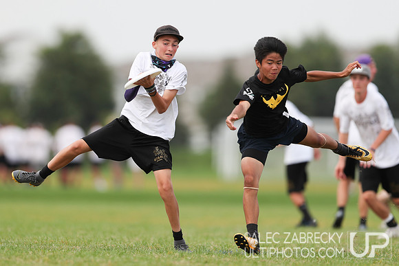 USAU Youth Club Championships US Open. August 4, 2019.