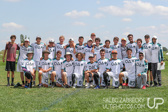USAU Youth Club Championships US Open. August 4, 2019.