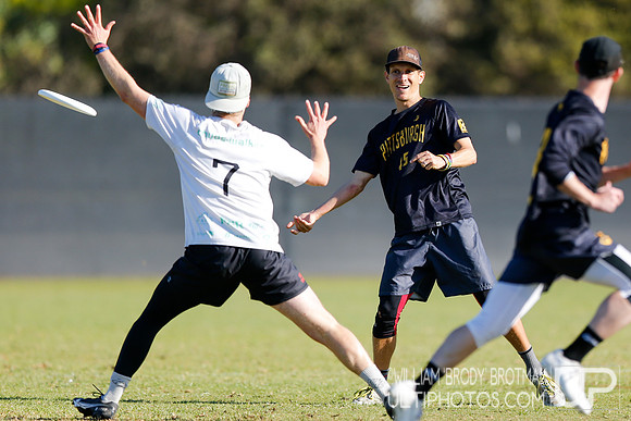 Day 1 of 2021 USA Ultimate National Championships.