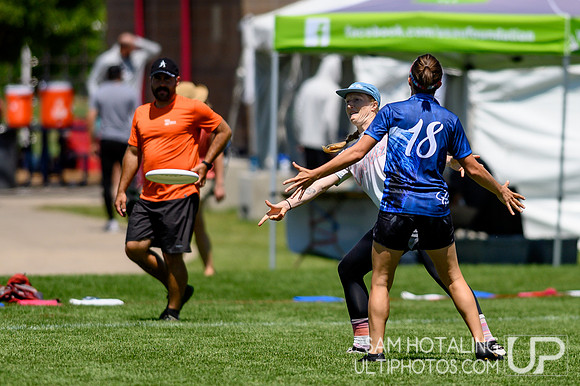 Mixed Masters Finals at USAU Masters National Championships 2019