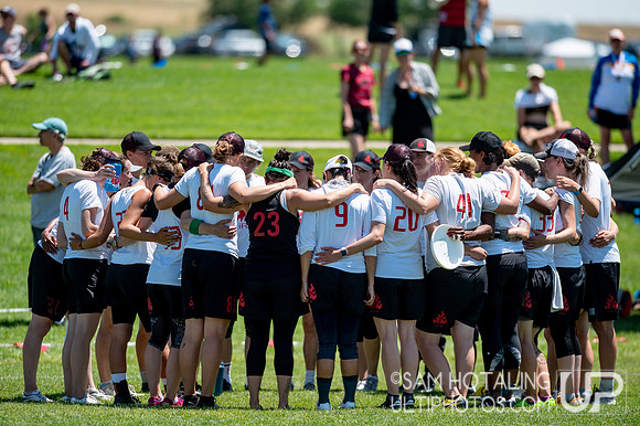 Women's Masters Finals at USAU Masters National Championships 2019