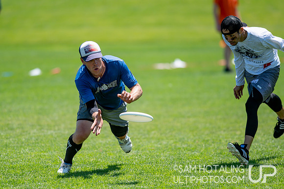 Open Grand Masters Finals at USAU Masters National Championships 2019