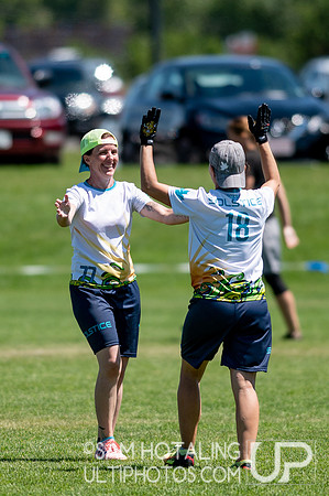 Women's Grand Masters Finals at USAU Masters National Championships 2019