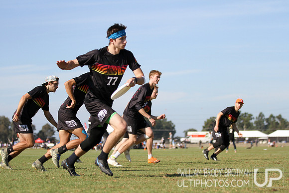 Day 1 of 2021 USA Ultimate National Championships.