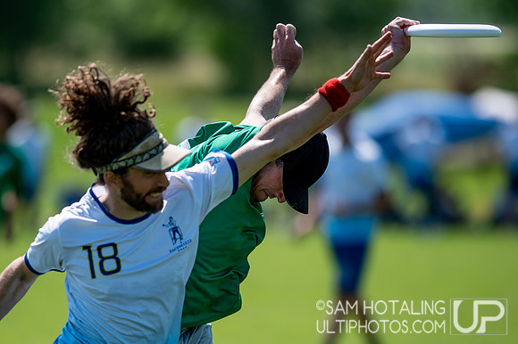 9th Place Quarterfinals - USAU Masters National Championships 2019
