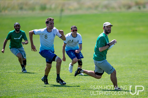 9th Place Quarterfinals - USAU Masters National Championships 2019