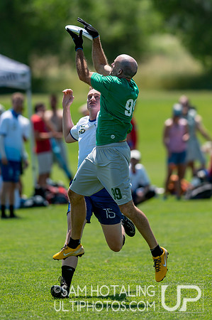 9th Place Quarterfinals - USAU Masters National Championships 2019