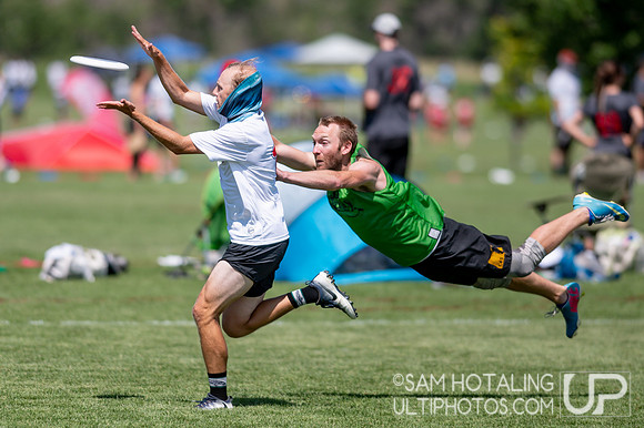 9th Place Quarterfinals - USAU Masters National Championships 2019