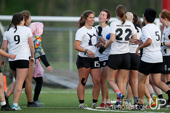 Day 2 of USA Ultimate 2022 D-III College Championships
