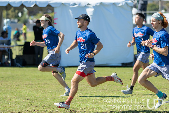 USA Ultimate Club Champs 2021 Pool Play Action