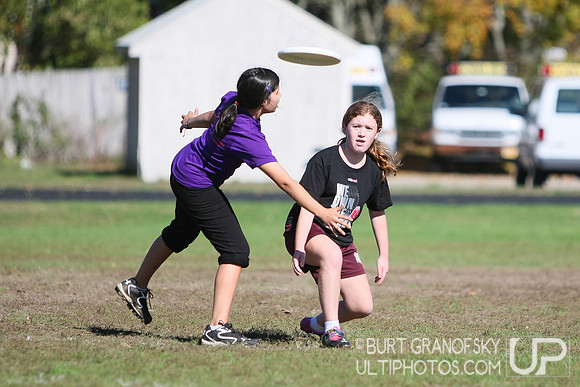 Action from the Sharon HS Spirit of the Game tournament
