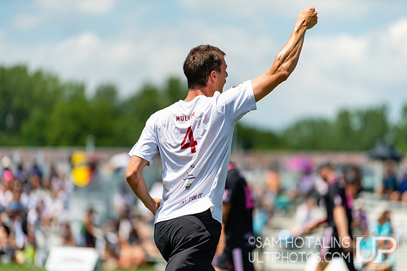 Mooncatchers vs Seattle Sockeye in quarterfinals at World Ultimate Club Championships