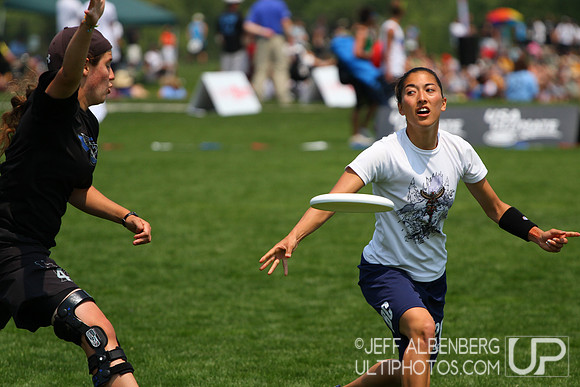 Saturday Women's division action from 2012 College Nationals