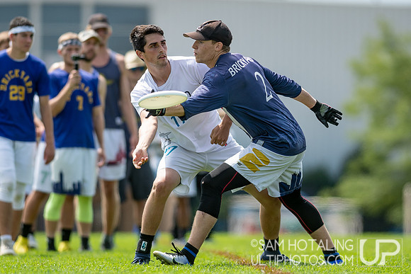 Seattle Voodoo vs. Indianapolis Brickyard in Men's Pool Play at USAU Elite Select Challenge 2019