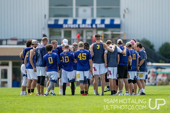 Seattle Voodoo vs. Indianapolis Brickyard in Men's Pool Play at USAU Elite Select Challenge 2019