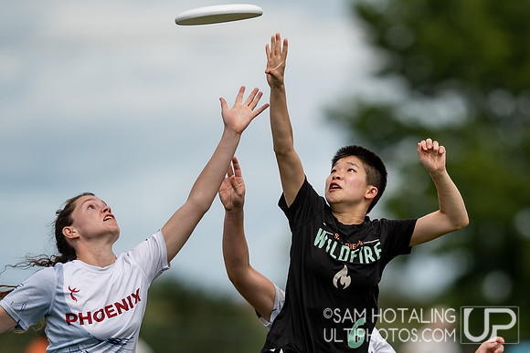 San Diego Wildfire vs. Raleigh Phoenix in Women's Semifinals at USAU Elite Select Challenge 2019