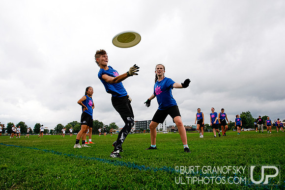 USA Ultimate YCC 2022 -- U20 Girls Sat Action