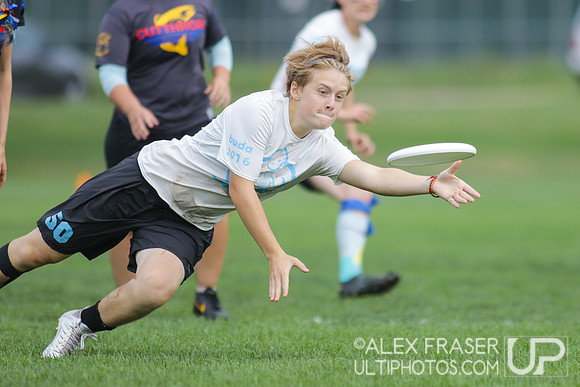 U19 Girls - Friday - 2016 USAU Youth Club Championships