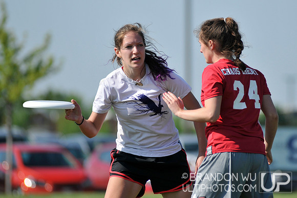 Saturday Women's Pool Play & Crossovers - 2012 USAU D-III College Championships