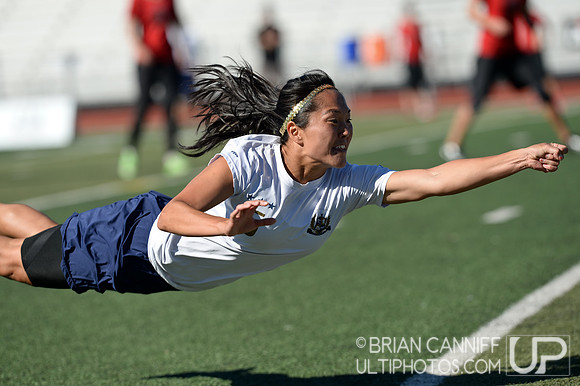 USAU NATS 2013 WOM SEMI SCANDAL RIOT - Saturday
