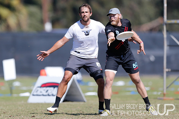 Day 2 of 2021 USA Ultimate National Championships.