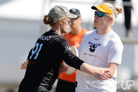 Day 2 of 2021 USA Ultimate National Championships.