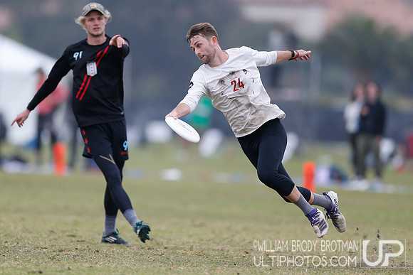 Day 2 of 2021 USA Ultimate National Championships.