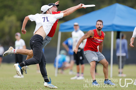 Day 2 of 2021 USA Ultimate National Championships.