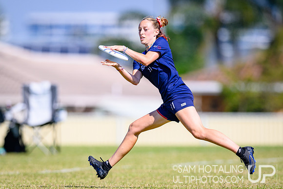 Women’s pool play during World Ultimate Championships at Runaway Bay Sports Precinct